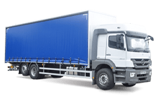 Van Hire Newcastle upon Tyne - 26 Tonne Curtain Side Lorry - Truck hire Newcastle upon tyne